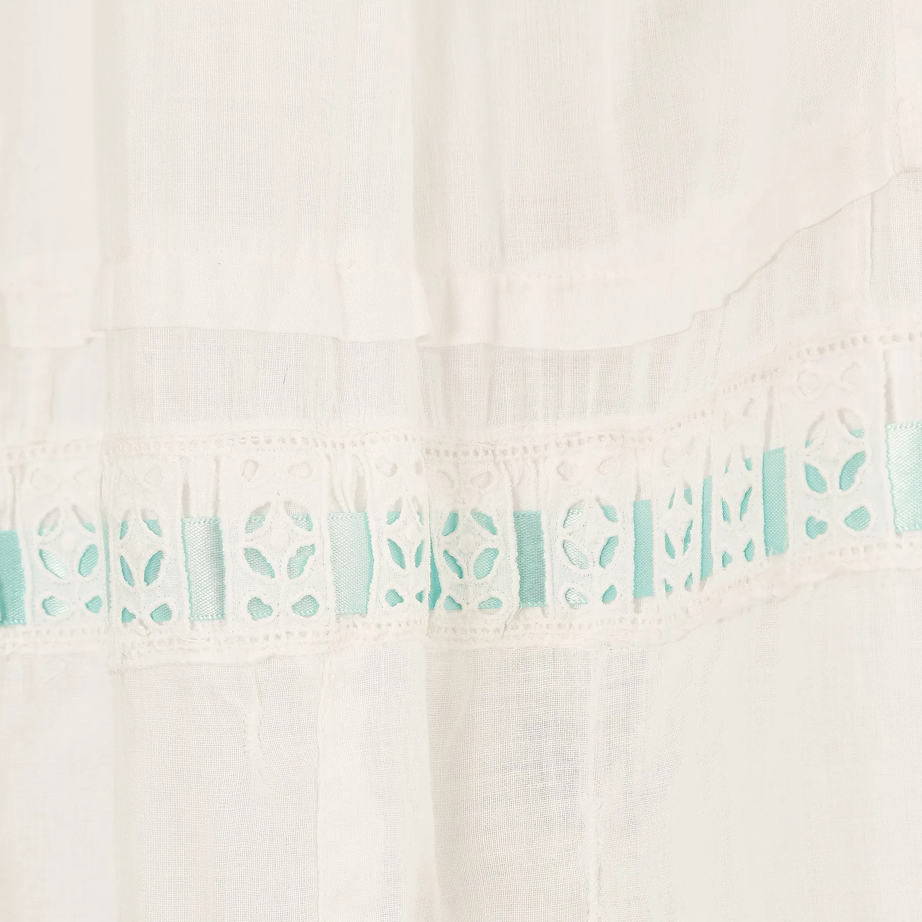 ARCHIVE - 1920s White Cotton Eyelet Slip Dress