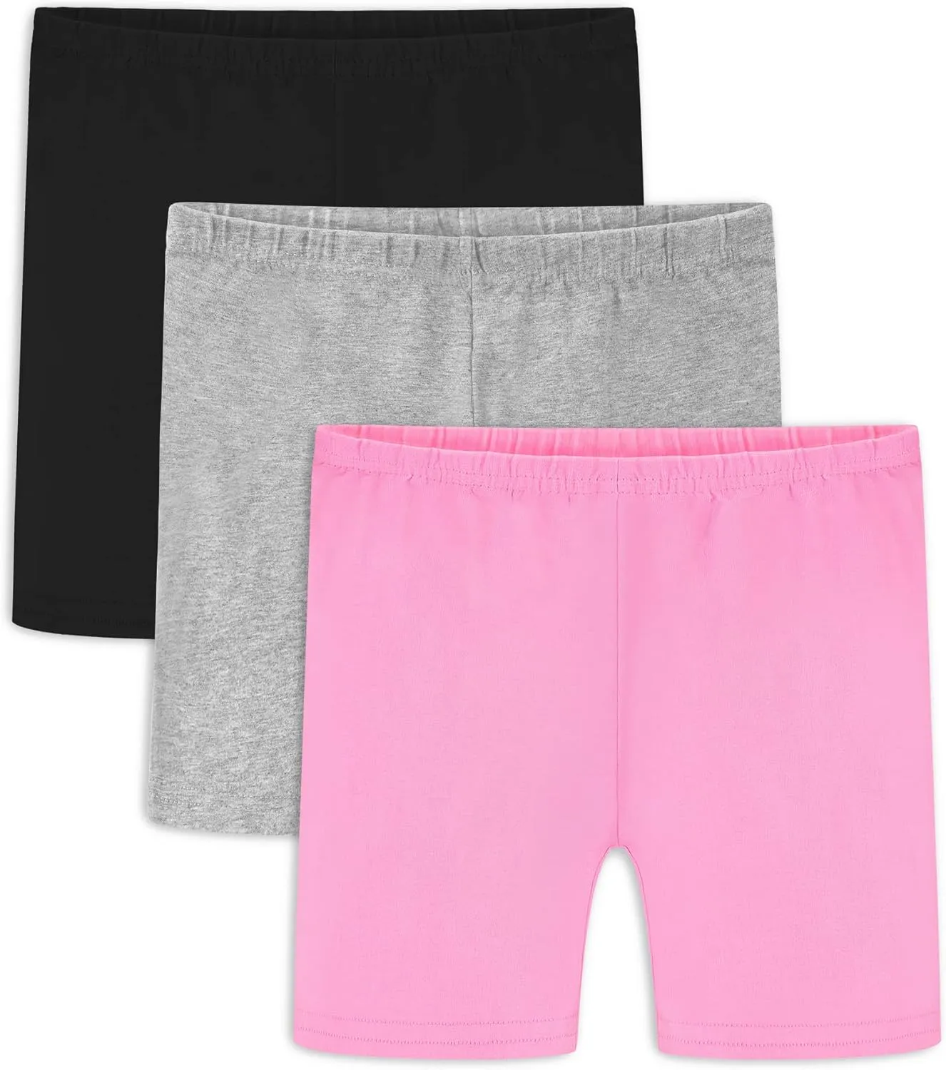 Auranso Girls Bike Shorts Cartwheel Breathable and Safety Biker Under Dress Dance Shorts Kids Clothes