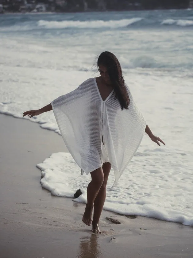 Ava Kimono White Stripes