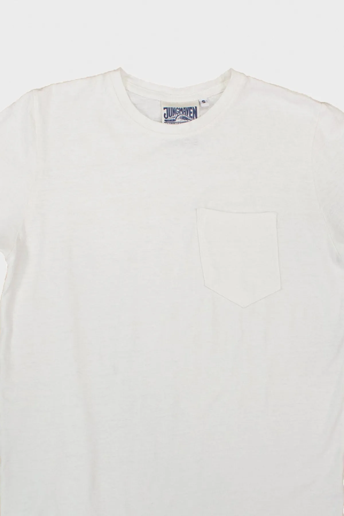 Baja Pocket Tee - Washed White