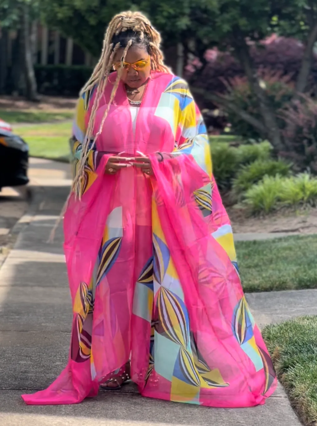 Beach Day Sheer Cover Up Kimono