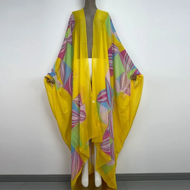 Beach Day Sheer Cover Up Kimono