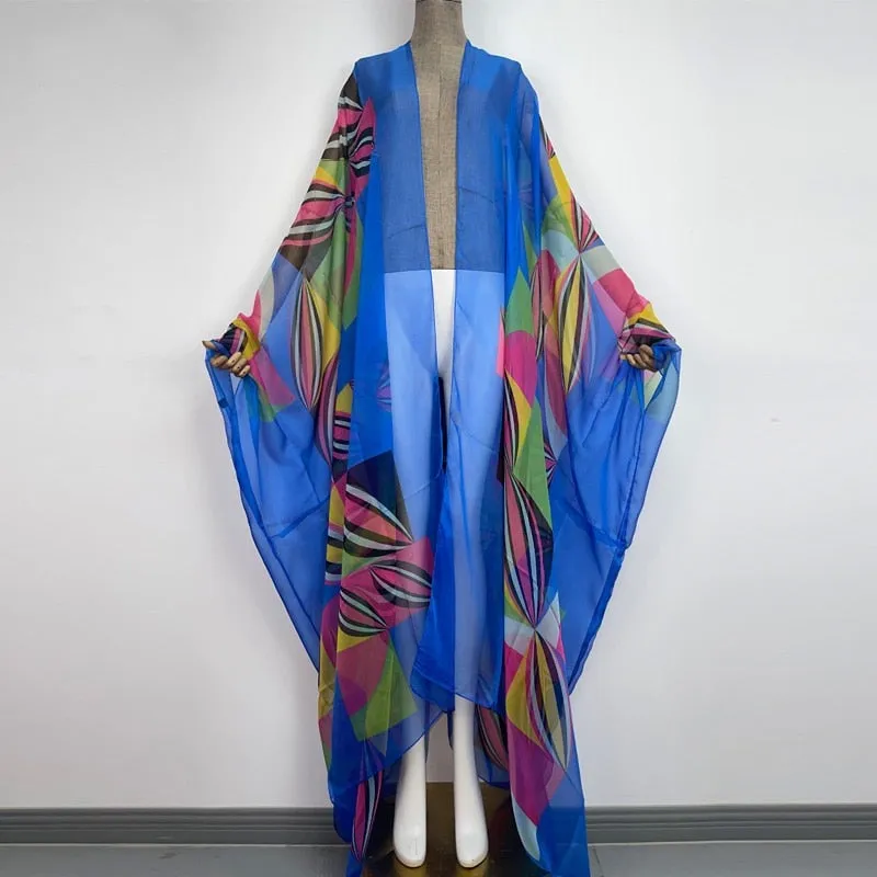 Beach Day Sheer Cover Up Kimono
