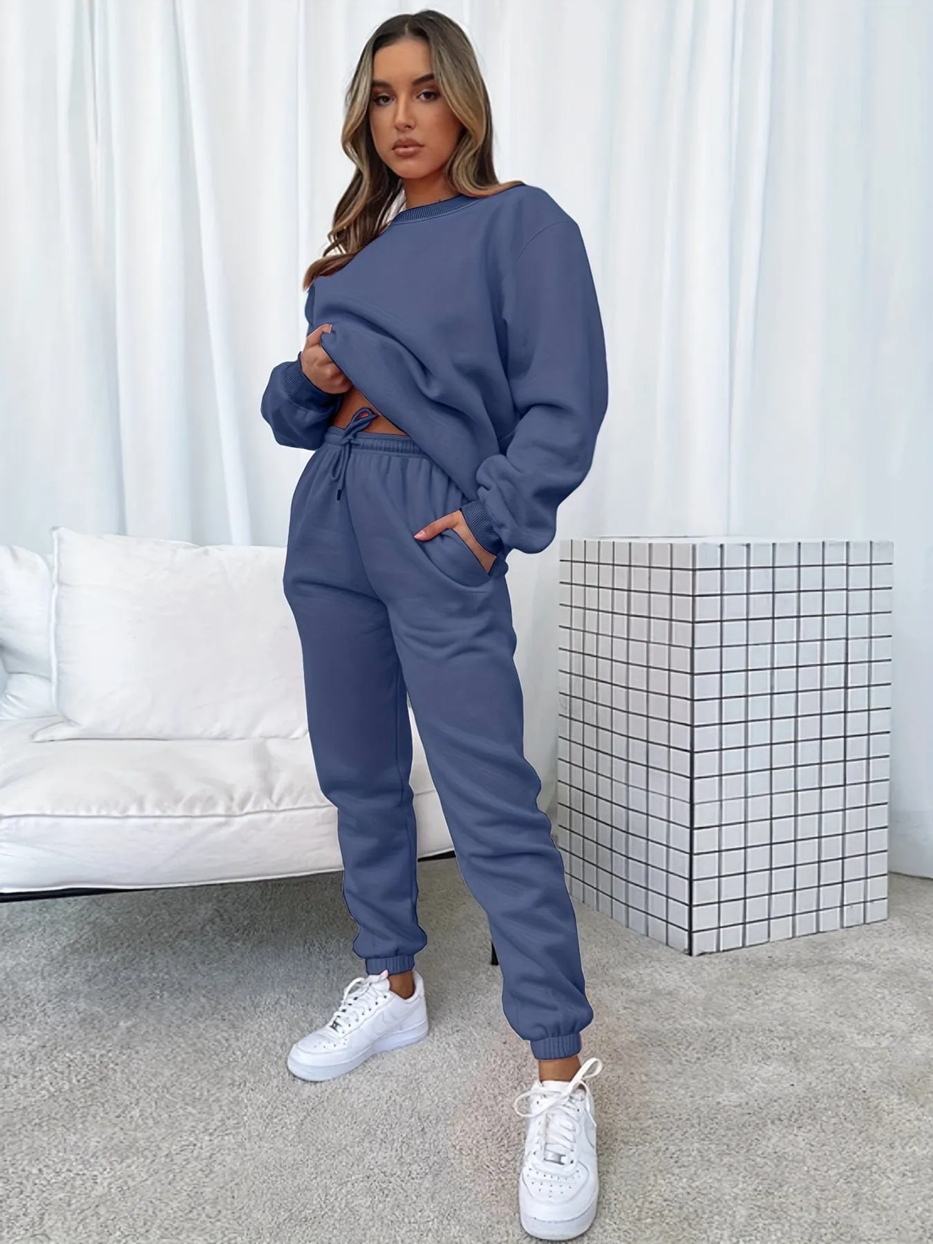 Black Half-Zip Tracksuit