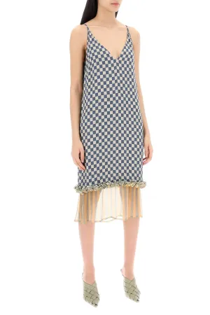 dantar slip dress with embellishments