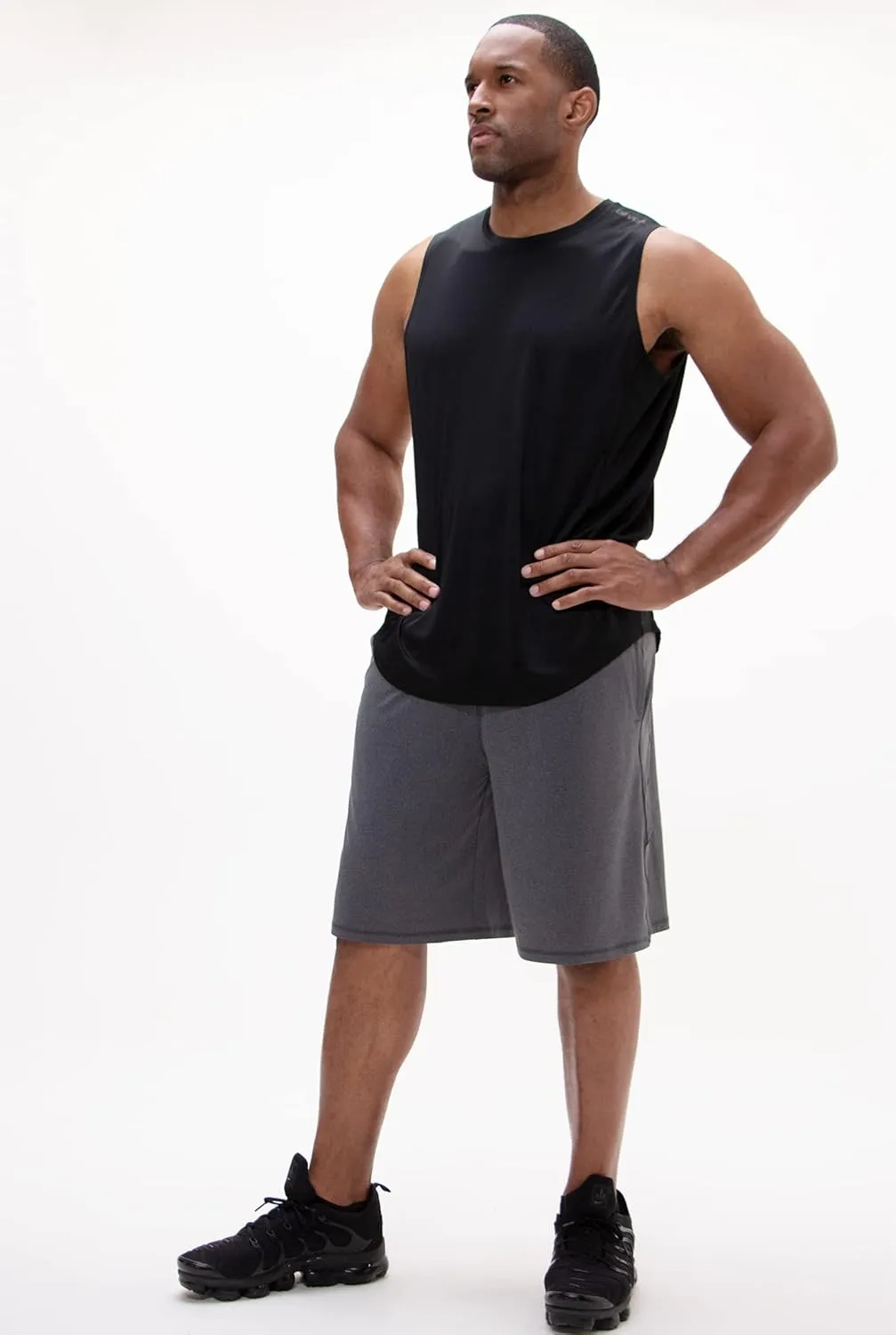 DEVOPS Men's Relaxed-Fit Workout Loungewear Gym Tank Top Sleeveless
