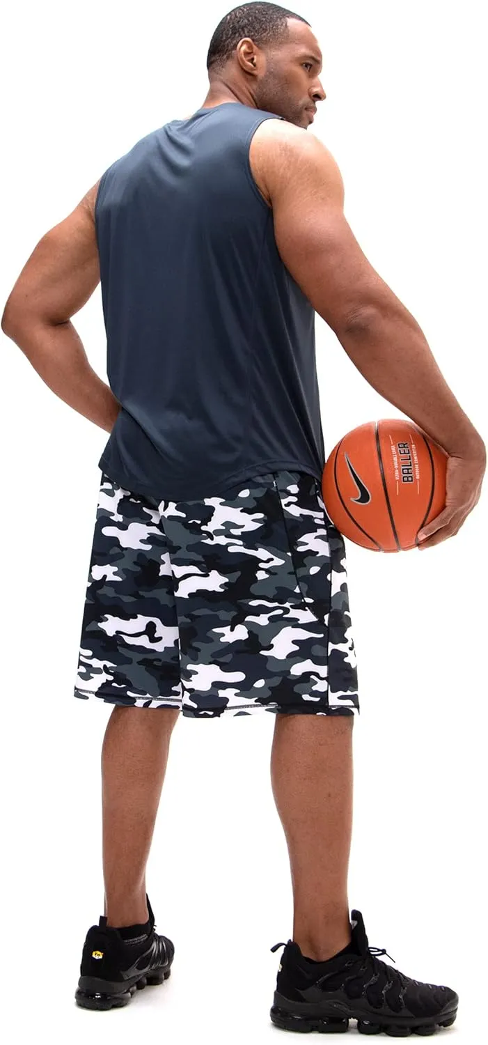 DEVOPS Men's Relaxed-Fit Workout Loungewear Gym Tank Top Sleeveless