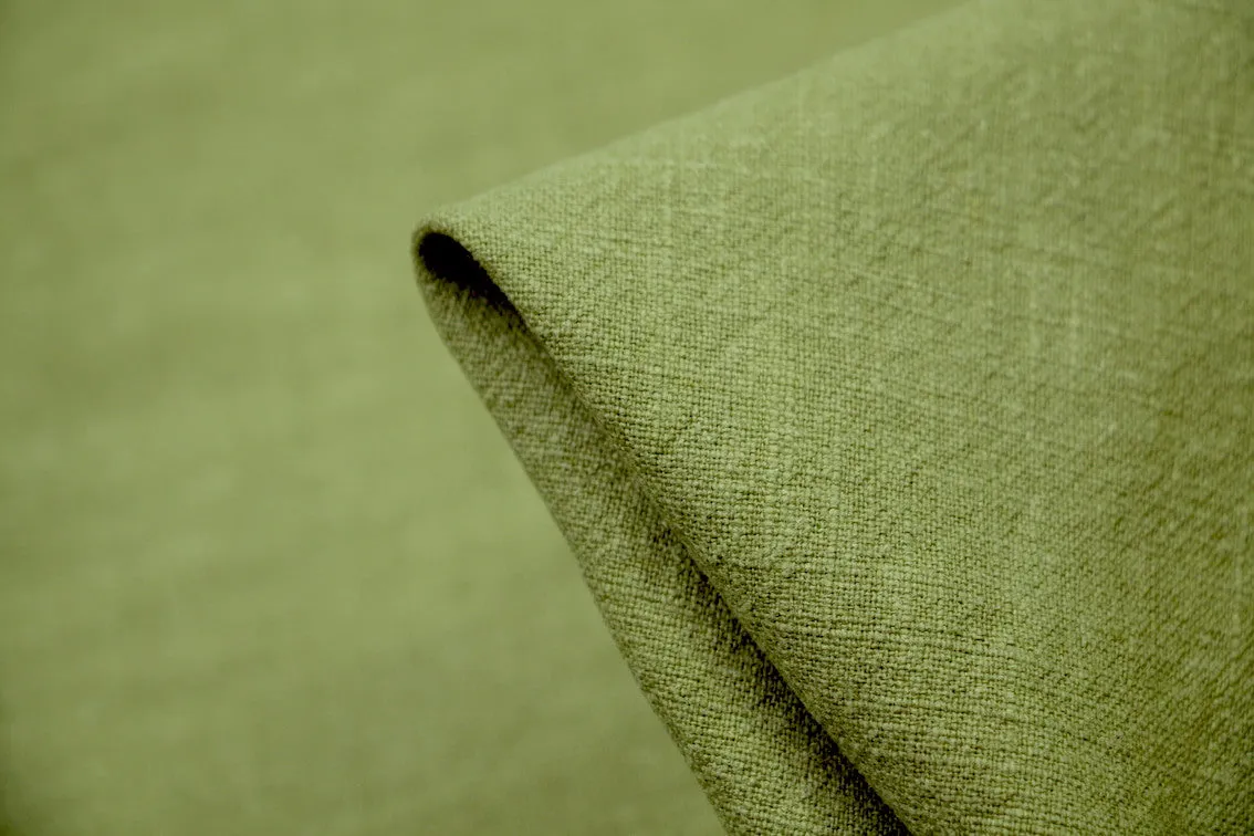 Grass Pebble Wash Linen