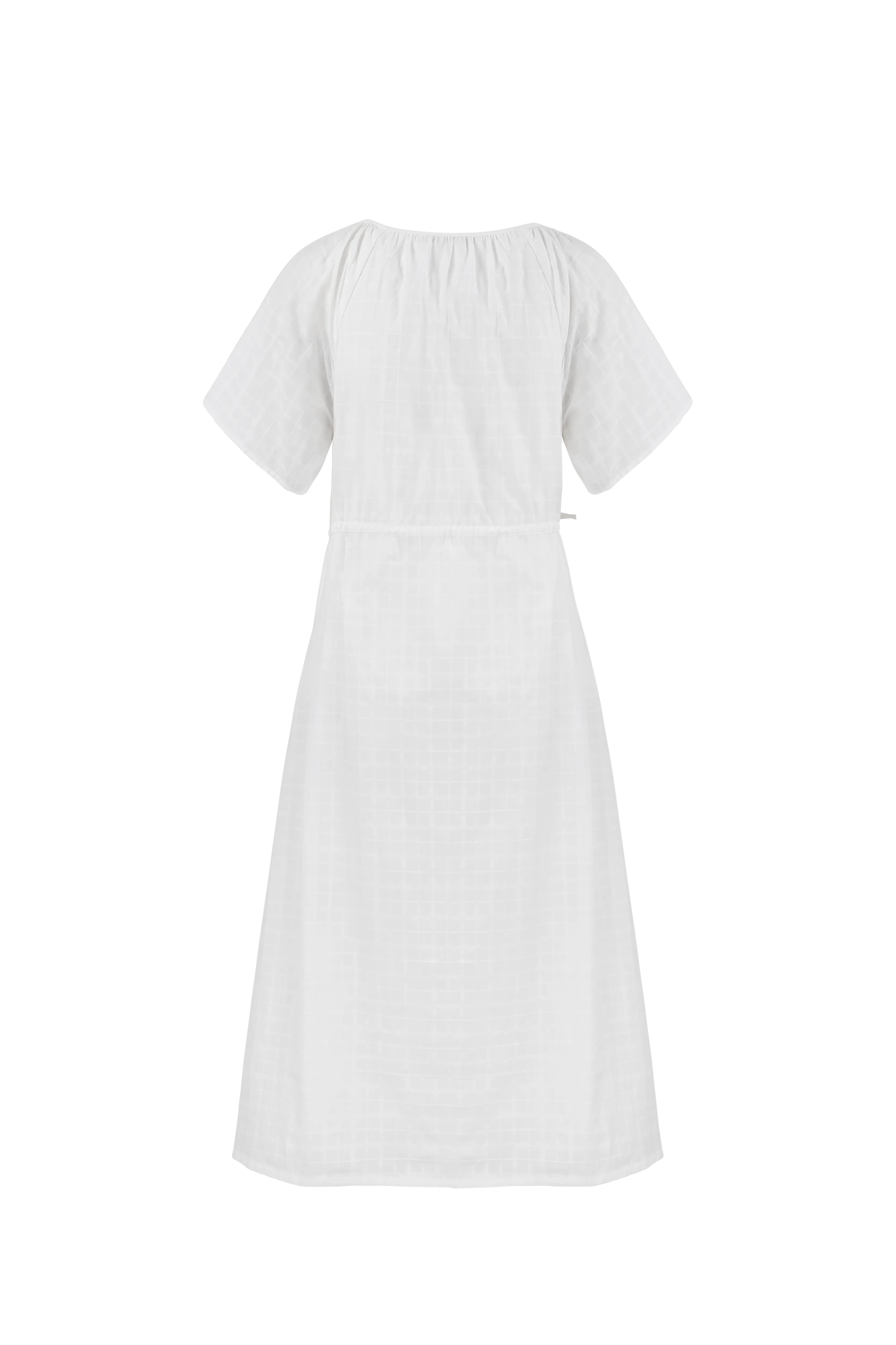 House Dress -- Embroidered Organic Cotton