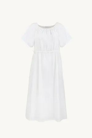 House Dress -- Embroidered Organic Cotton