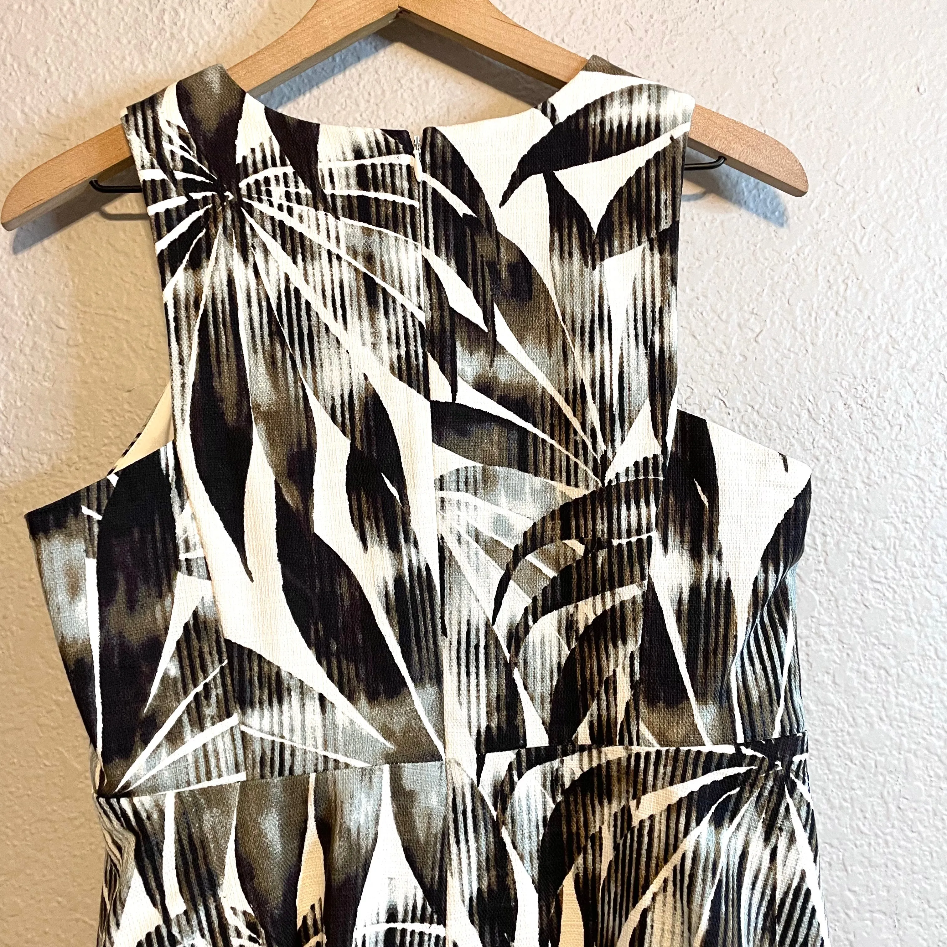 Leaf Print Dress