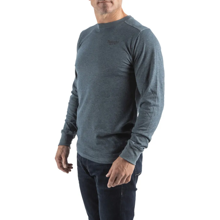 Milwaukee HT LS BL Hybrid T-Shirt Long Sleeve - Black