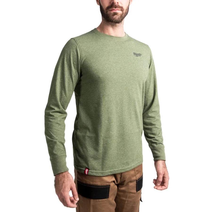 Milwaukee HT LS BL Hybrid T-Shirt Long Sleeve - Black