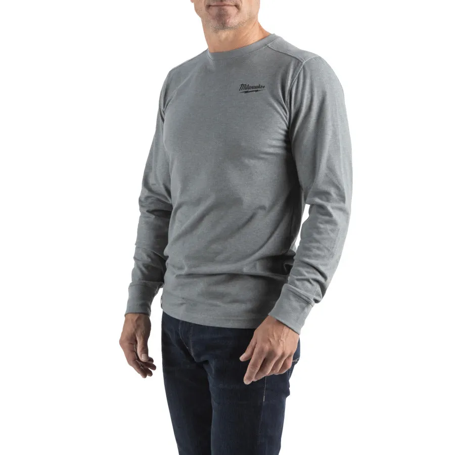 Milwaukee HT LS BL Hybrid T-Shirt Long Sleeve - Black