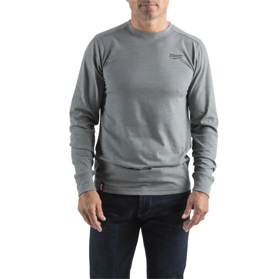 Milwaukee HT LS BL Hybrid T-Shirt Long Sleeve - Black