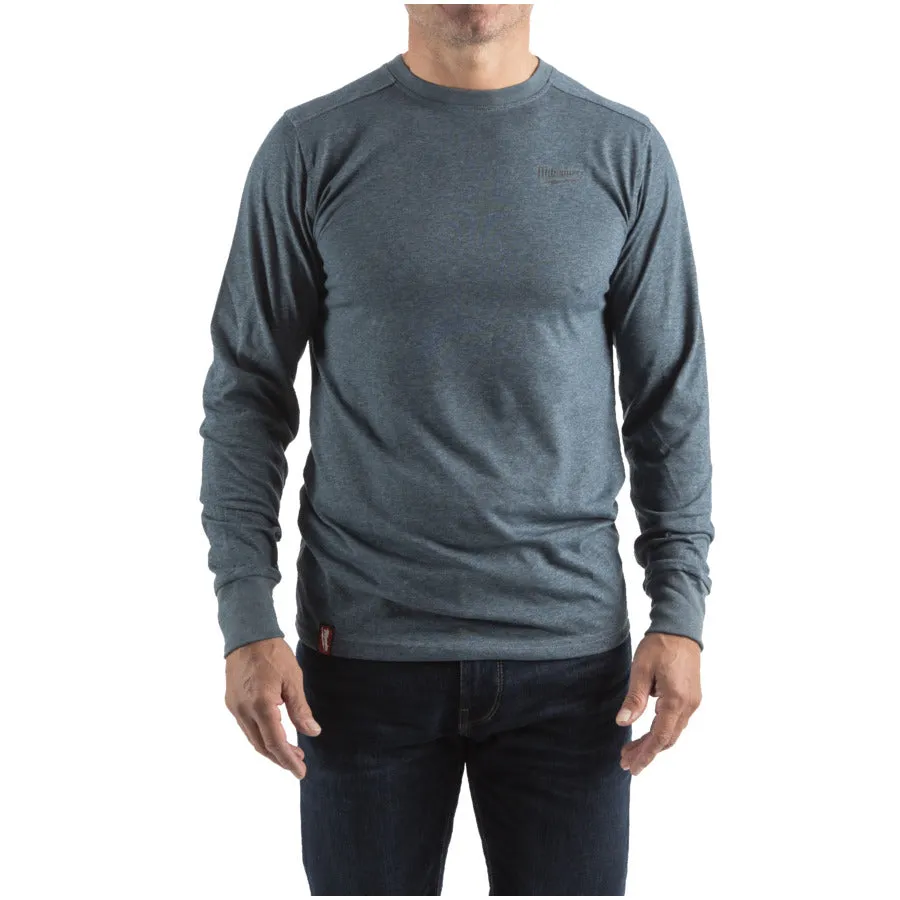 Milwaukee HT LS BL Hybrid T-Shirt Long Sleeve - Black