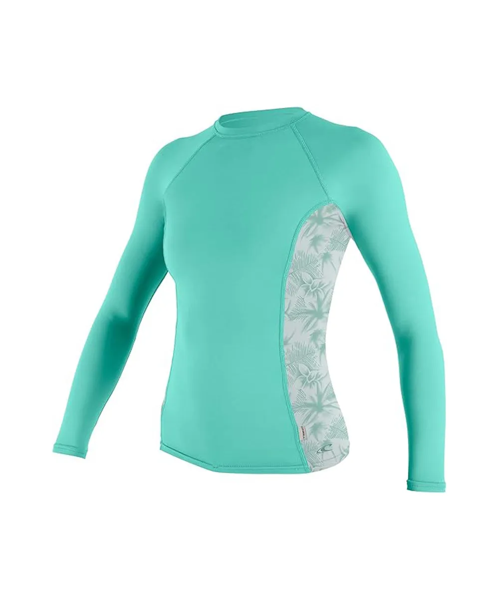 O'Neill Womens Side Print LS Rashguard