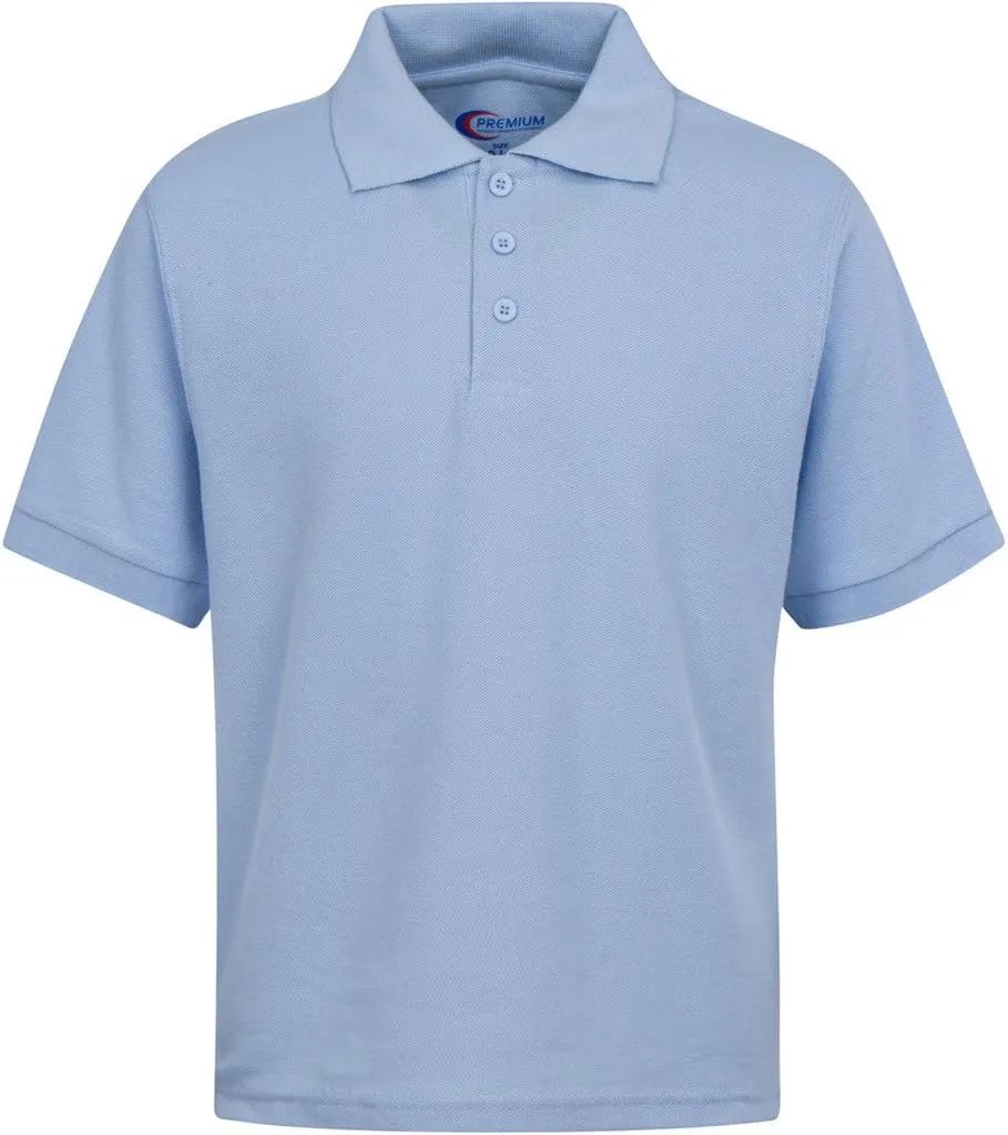 Premium Wear Men's Polo Shirts  Short Sleeves Stain Guard Polo Shirts for Men