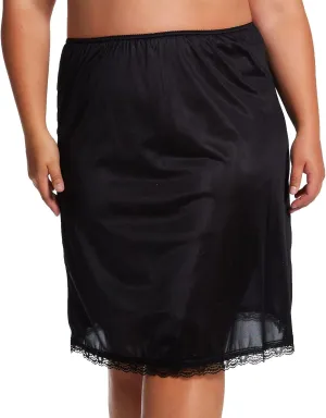 Shadowline Women's 2725X Plus Essentials 25 Inch Half Slip