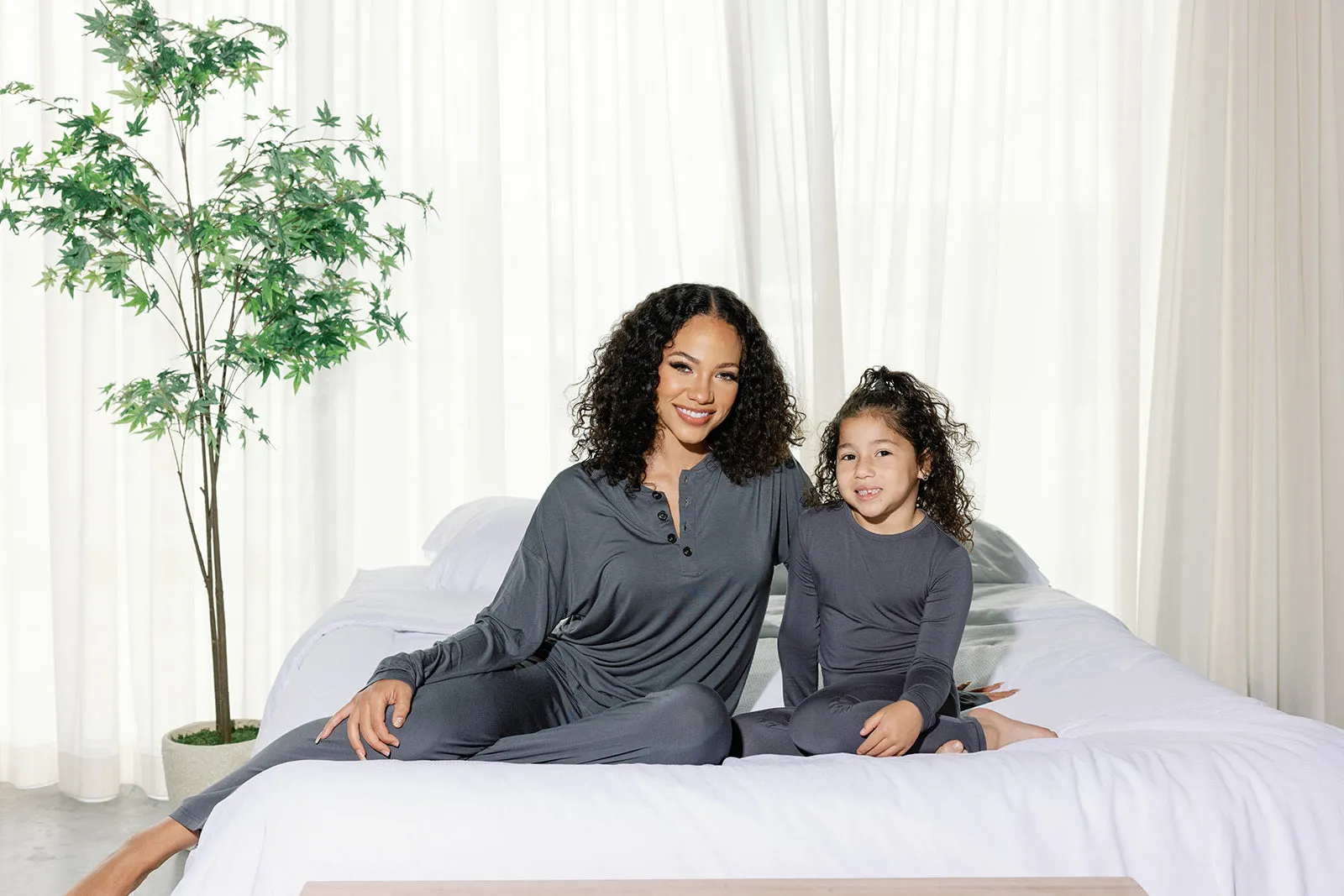 Slate Women's Long Sleeve Lounge Set