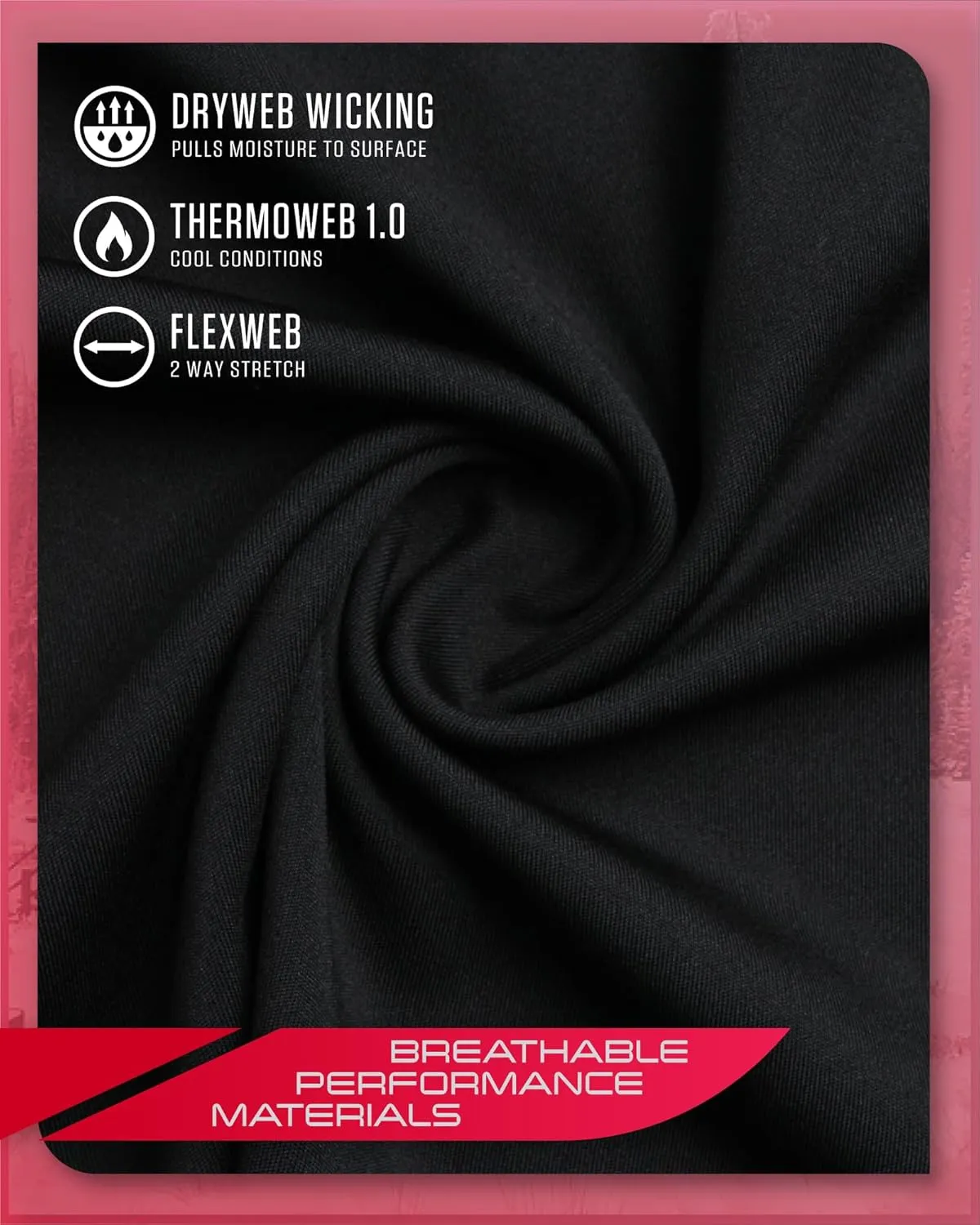 Spyder Women's Thermal Underwear Set - 4 Piece Brushed Back Fleece Lined Long Johns Base Layer Set for Women (Sizes: S-XL)