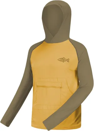 UPF 50  Sun Protection Hoodie Shirt Rash Guard Long Sleeve Shirt