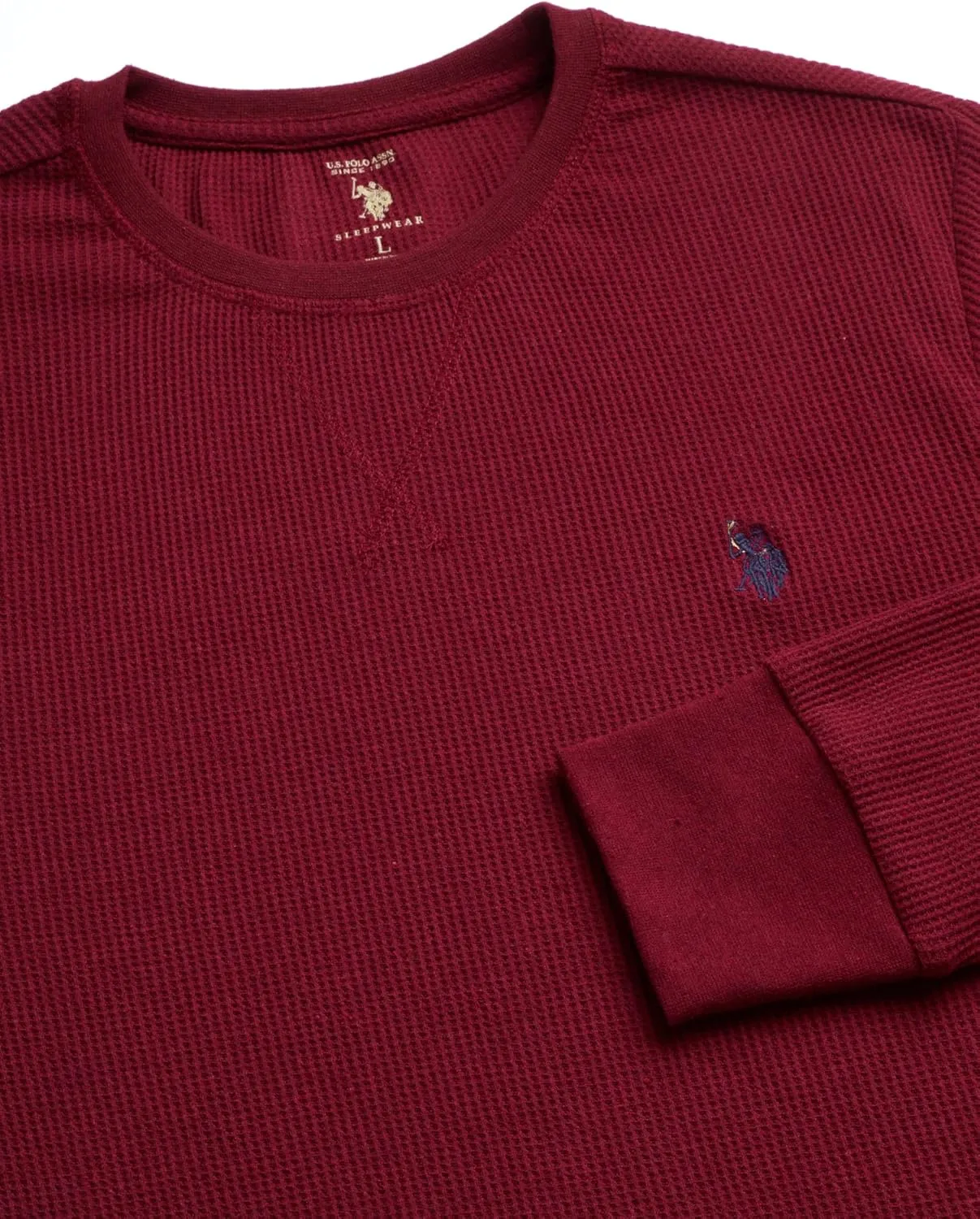 U.S. Polo Assn. Men's Thermal Shirt - Long Sleeve Waffle Knit Top