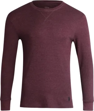 U.S. Polo Assn. Men's Thermal Shirt - Long Sleeve Waffle Knit Top
