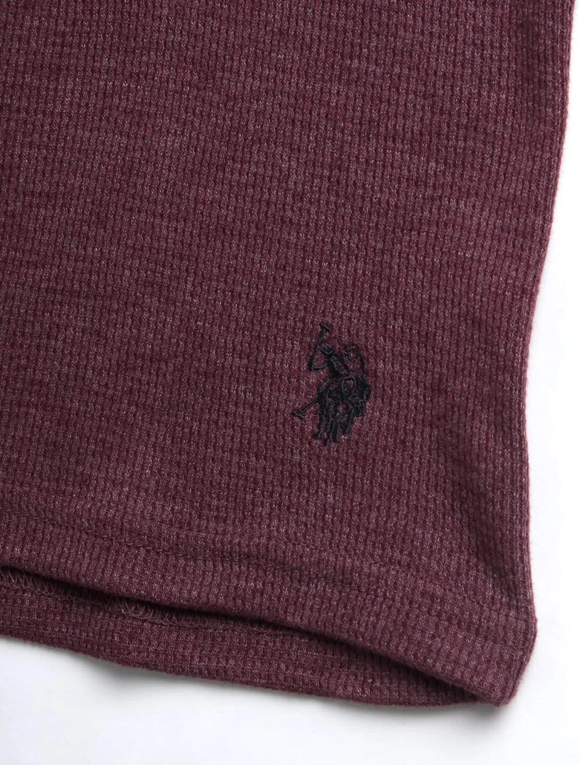 U.S. Polo Assn. Men's Thermal Shirt - Long Sleeve Waffle Knit Top