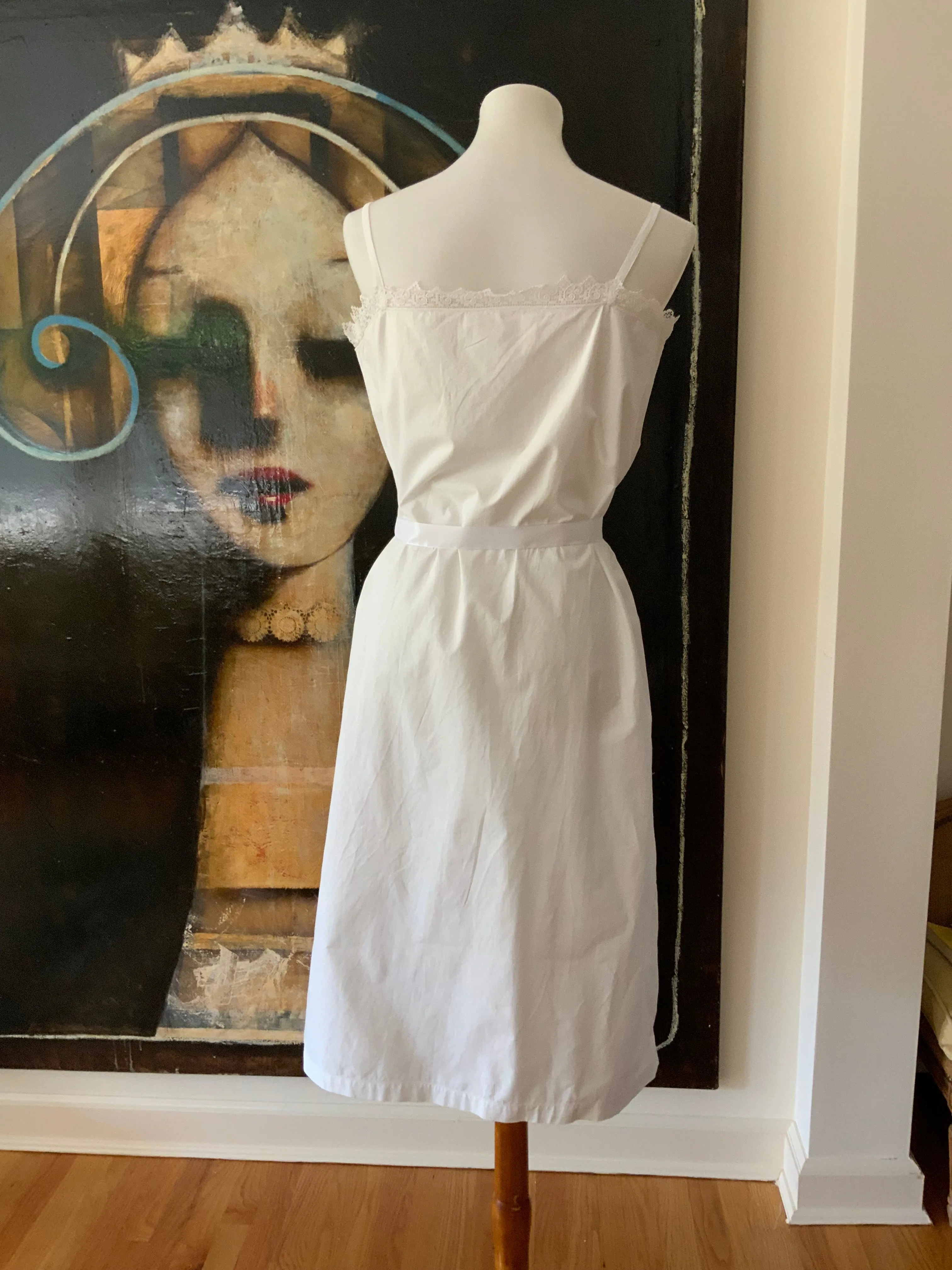 Victorian Cotton Underdress - 1800