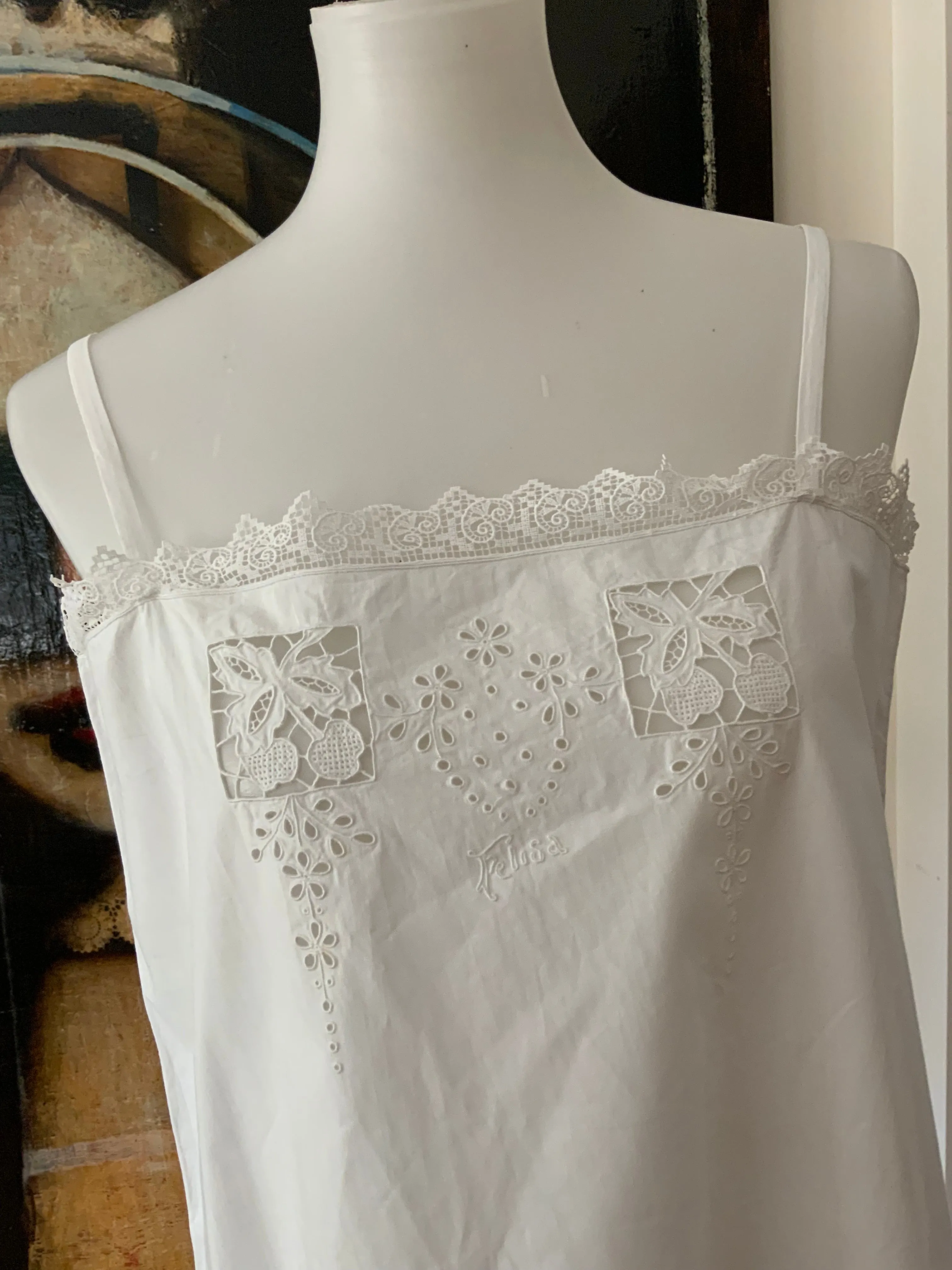 Victorian Cotton Underdress - 1800